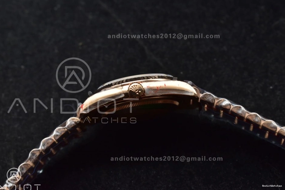 RG 36 V5 with Silver vr3255 DayDate 904L Edition Diamond (Gain EasyMatch Square on QF Steel President Bracelet Dial Best Weight) 675 1023